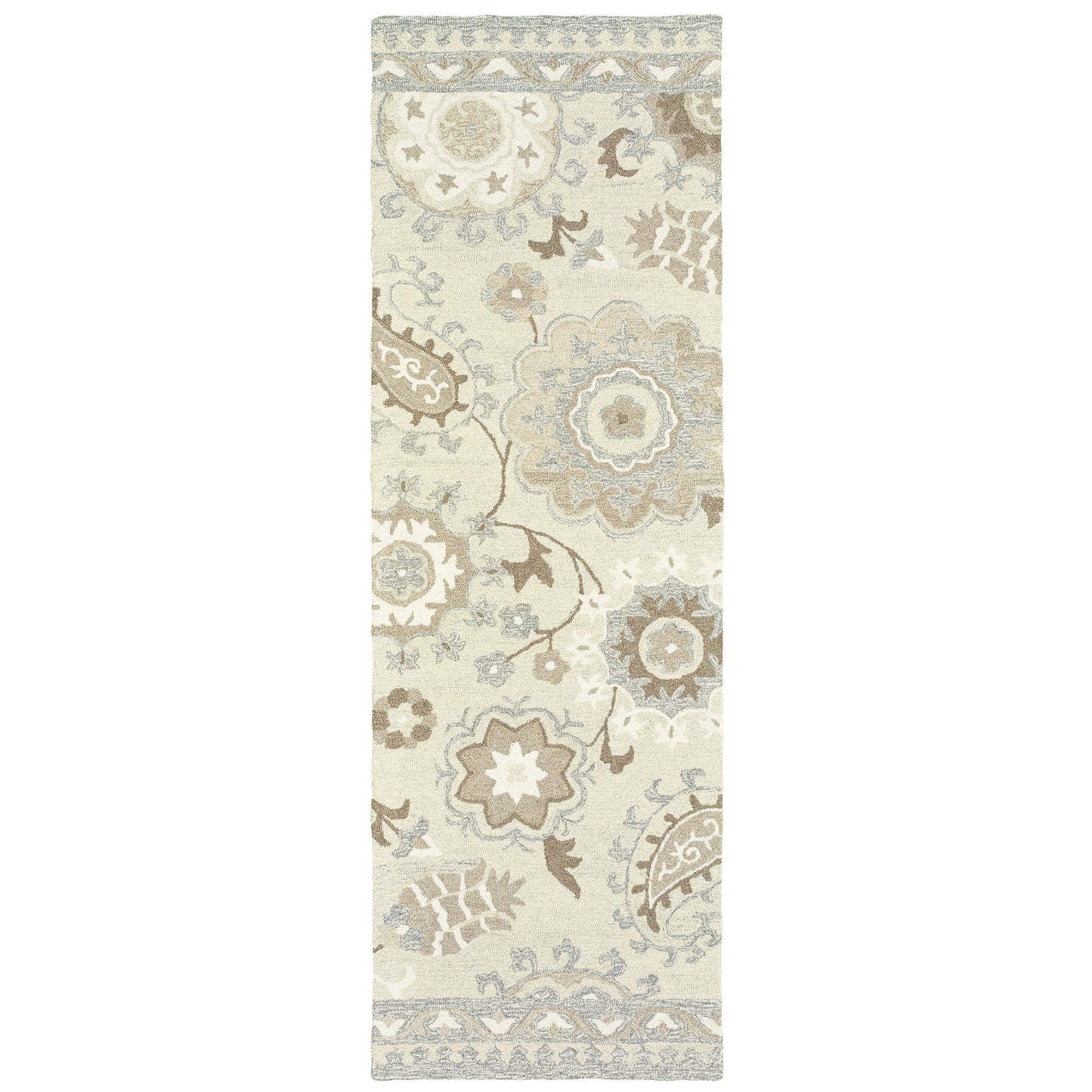 CRAFT 93005 Ivory Rug - ORIENTAL WEAVERS