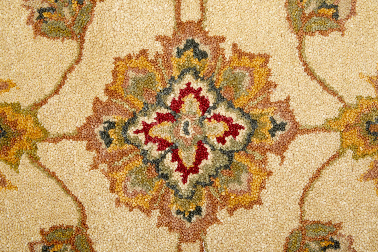 Wagner Traditional/Classic/Vintage Oriental/Persian/Bordered Tan/Brown/Black - Feizy Rug