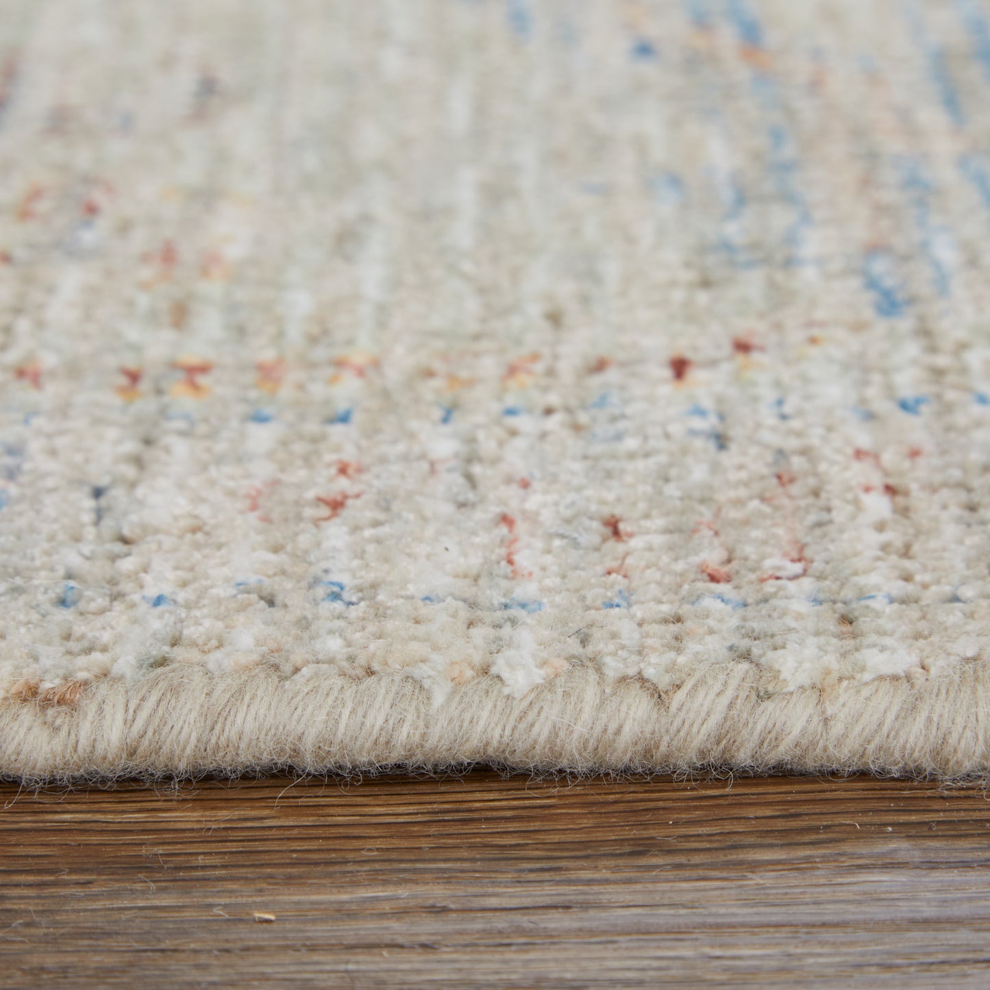 Caldwell Transitional/Bohemian & Eclectic/Craftsman Brown/Tan/Blue Accent Rug