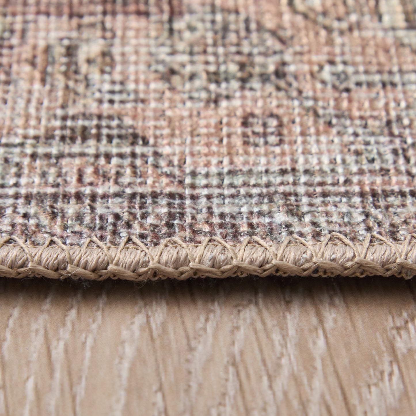 Percy Transitional/Bohemian & Eclectic/Classic Medallion/Distressed/Persian Orange/Brown/Taupe - Feizy Rug