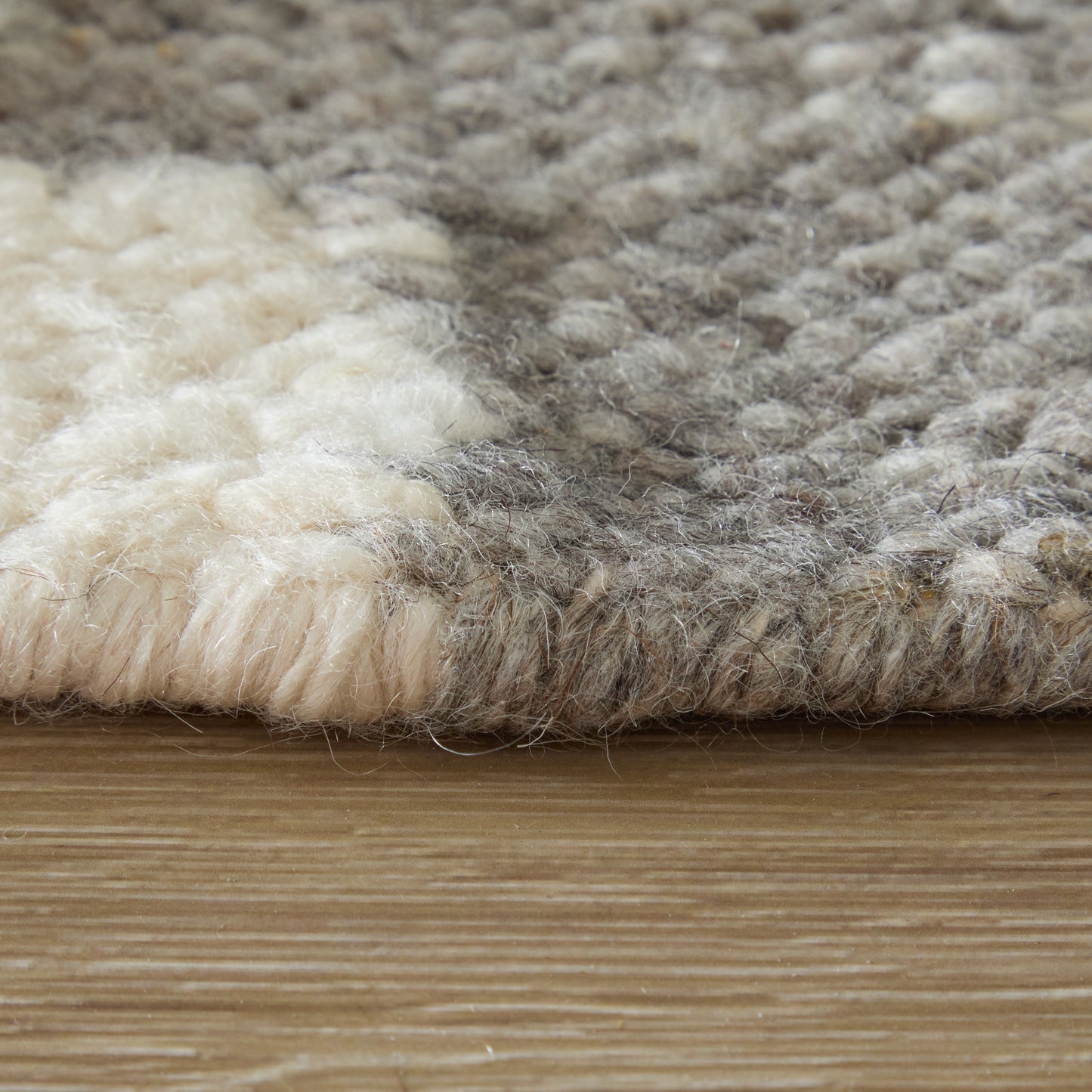 Ashby Transitional/Casual Stripes Ivory/Gray - Feizy Rug