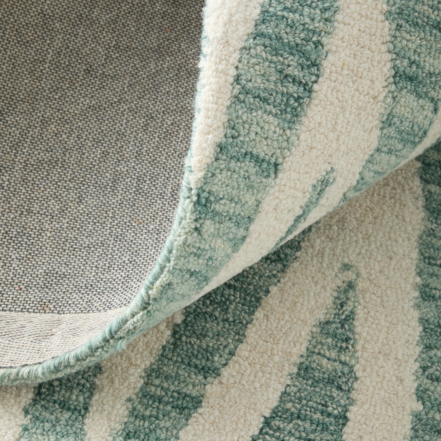 Wallace Modern/Bohemian & Eclectic/Global Chevron/Geometric Blue/White - Feizy Rug