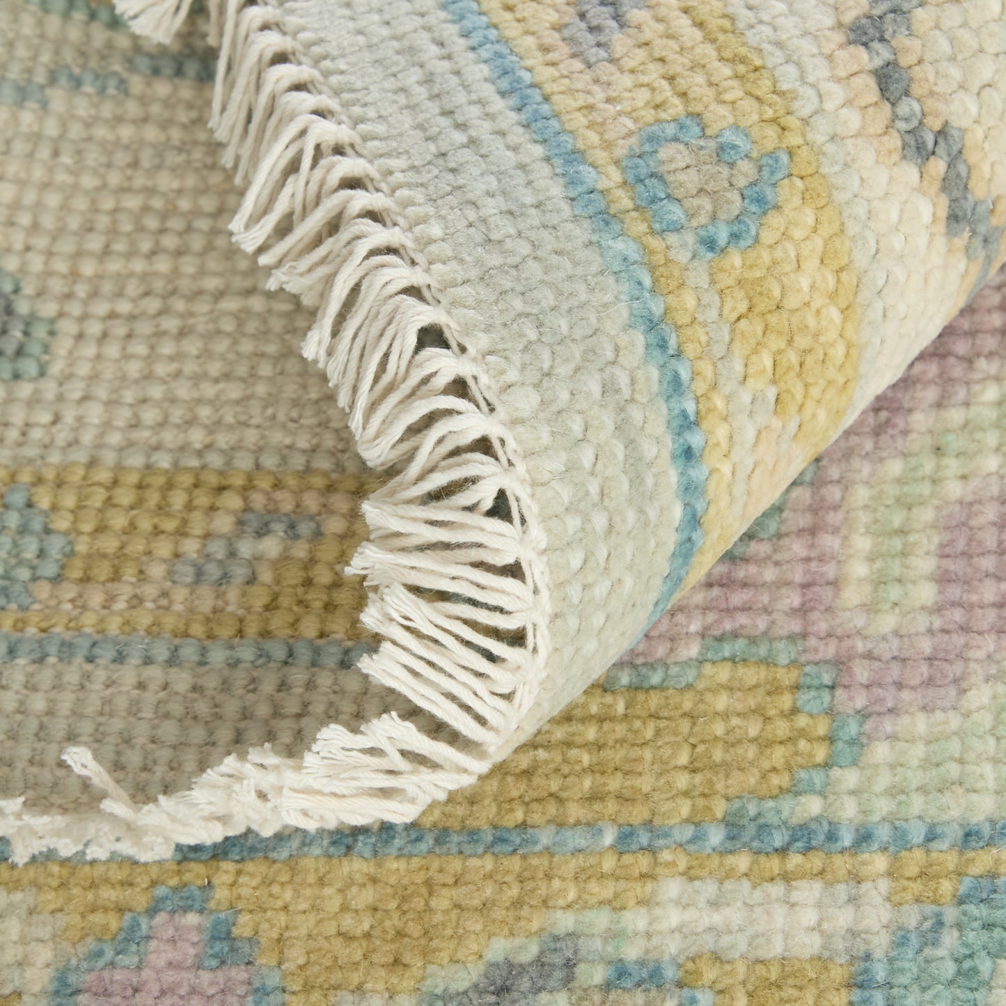 Karina Traditional/Bohemian & Eclectic/Craftsman Gray/Purple/Gold Area Rug