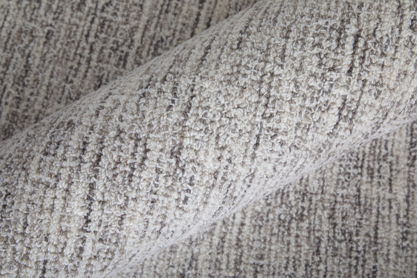 Freemont Modern/Industrial Distressed/Solid Gray - Feizy Rug