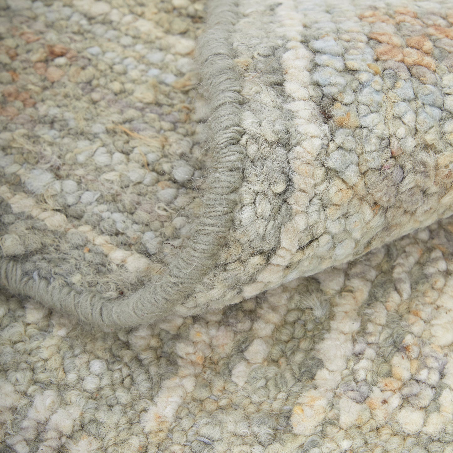 Grafton Transitional/Craftsman/Bohemian & Eclectic Floral & Botanical/Floral & Botanical Gray/Green/Blue - Feizy Rug