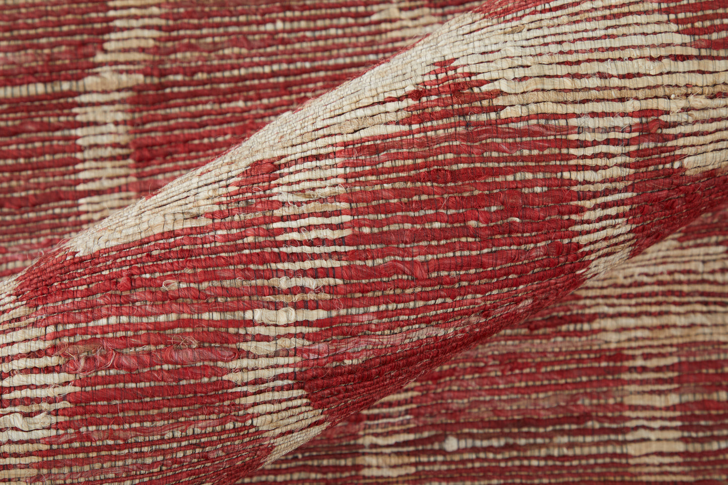 Lilliana Transitional/Bohemian & Eclectic/Casual Geometric/Ikat/Damask Red/Tan - Feizy Rug