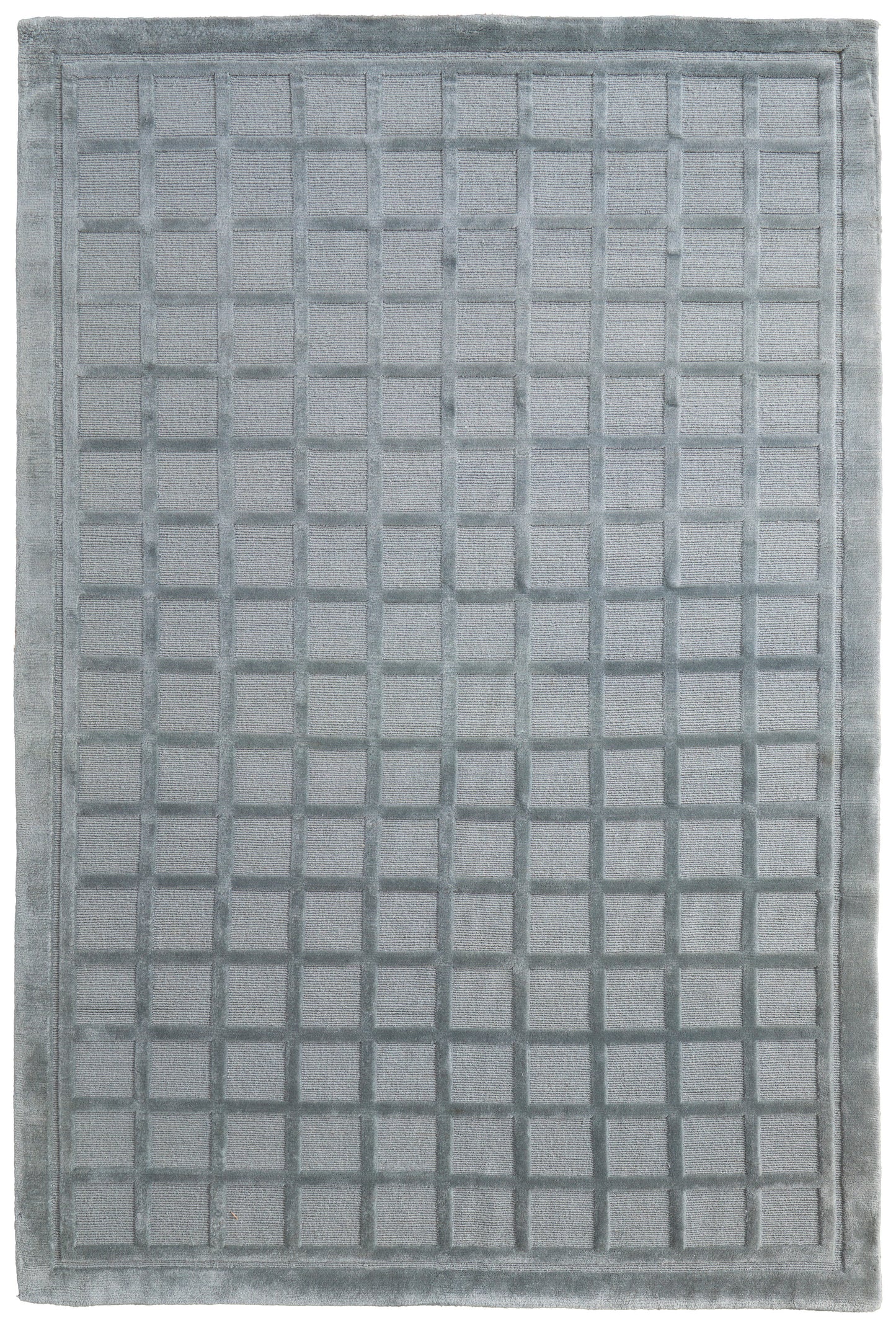 Channels Modern/Global Geometric Gray/Blue - Feizy Rug