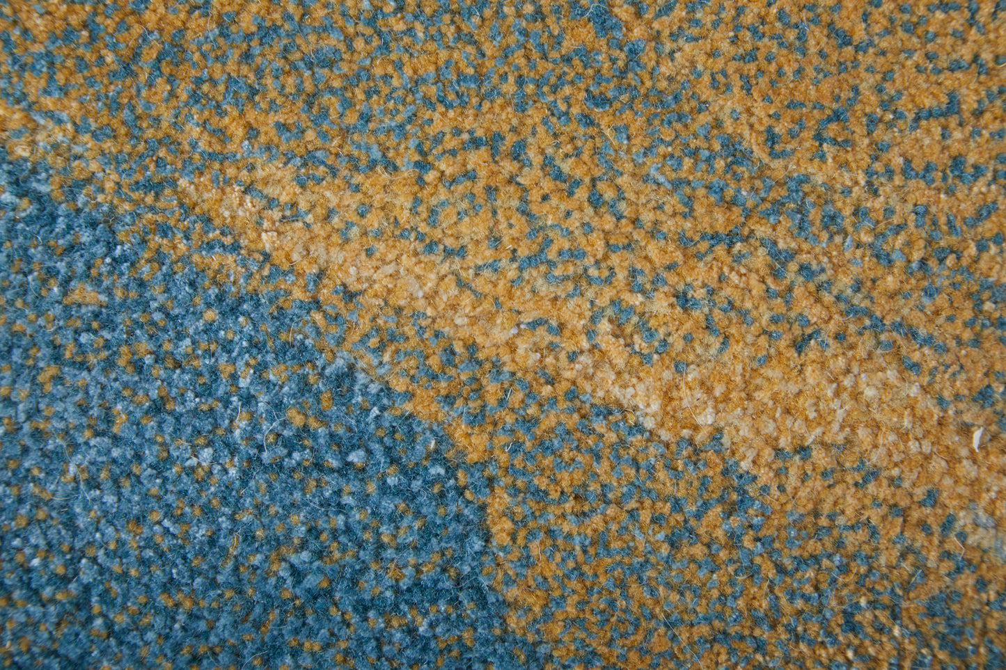 Kawai Modern/Bohemian & Eclectic/Nautical & Coastal Blue/Gold/Gray Area Rug