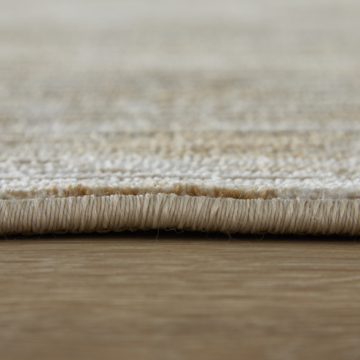 Greenwich Modern Abstract/Diamond/Distressed Tan/Ivory - Feizy Rug