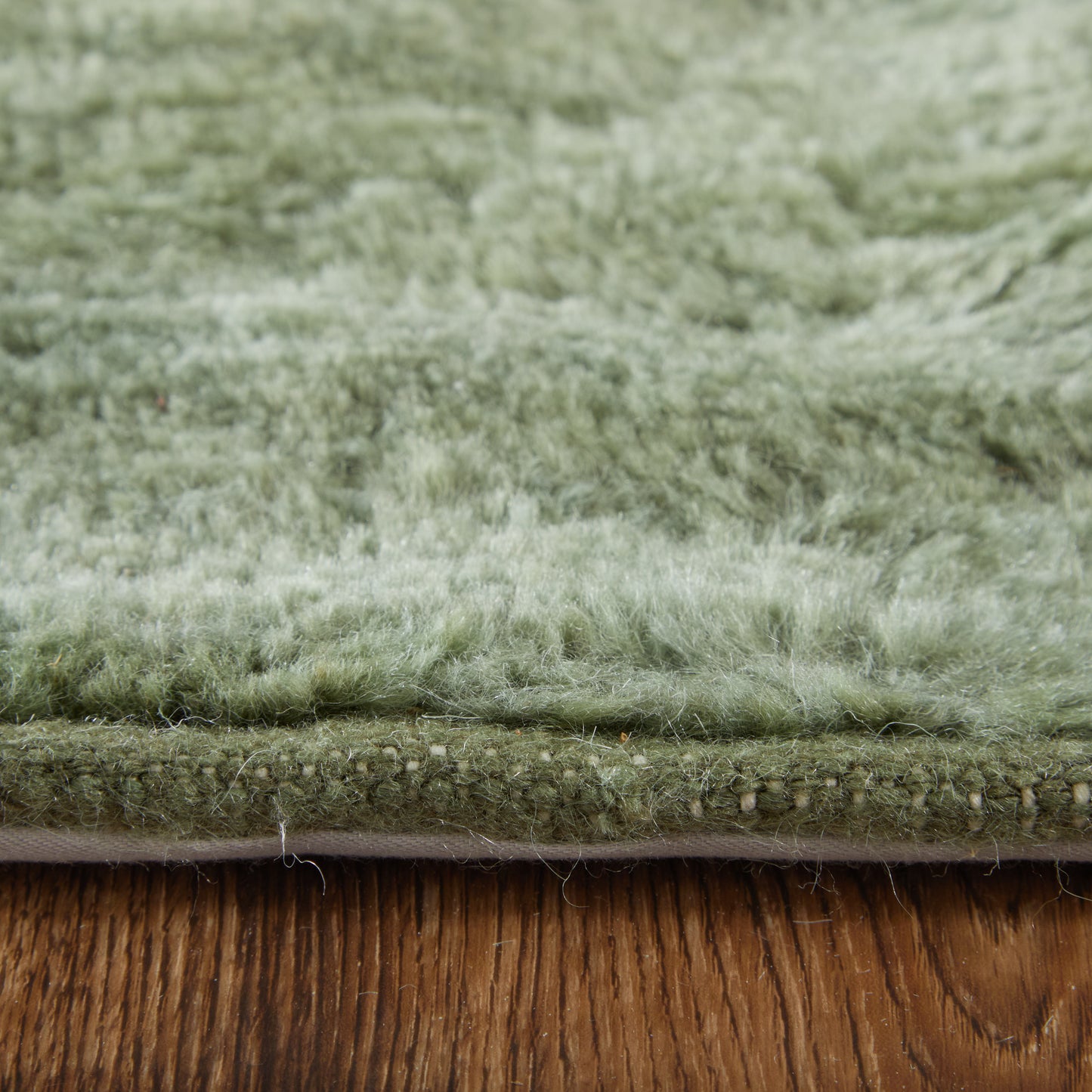 Agape Modern/Bohemian & Eclectic Abstract/Geometric Green/Ivory - Feizy Rug