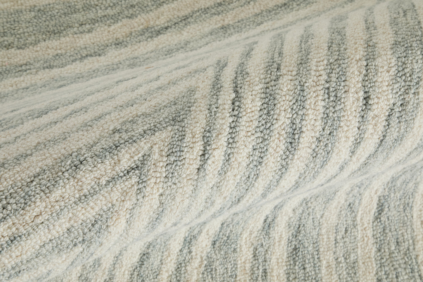 Wallace Modern/Casual/Bohemian & Eclectic Abstract/Geometric Gray/Ivory - Feizy Rug