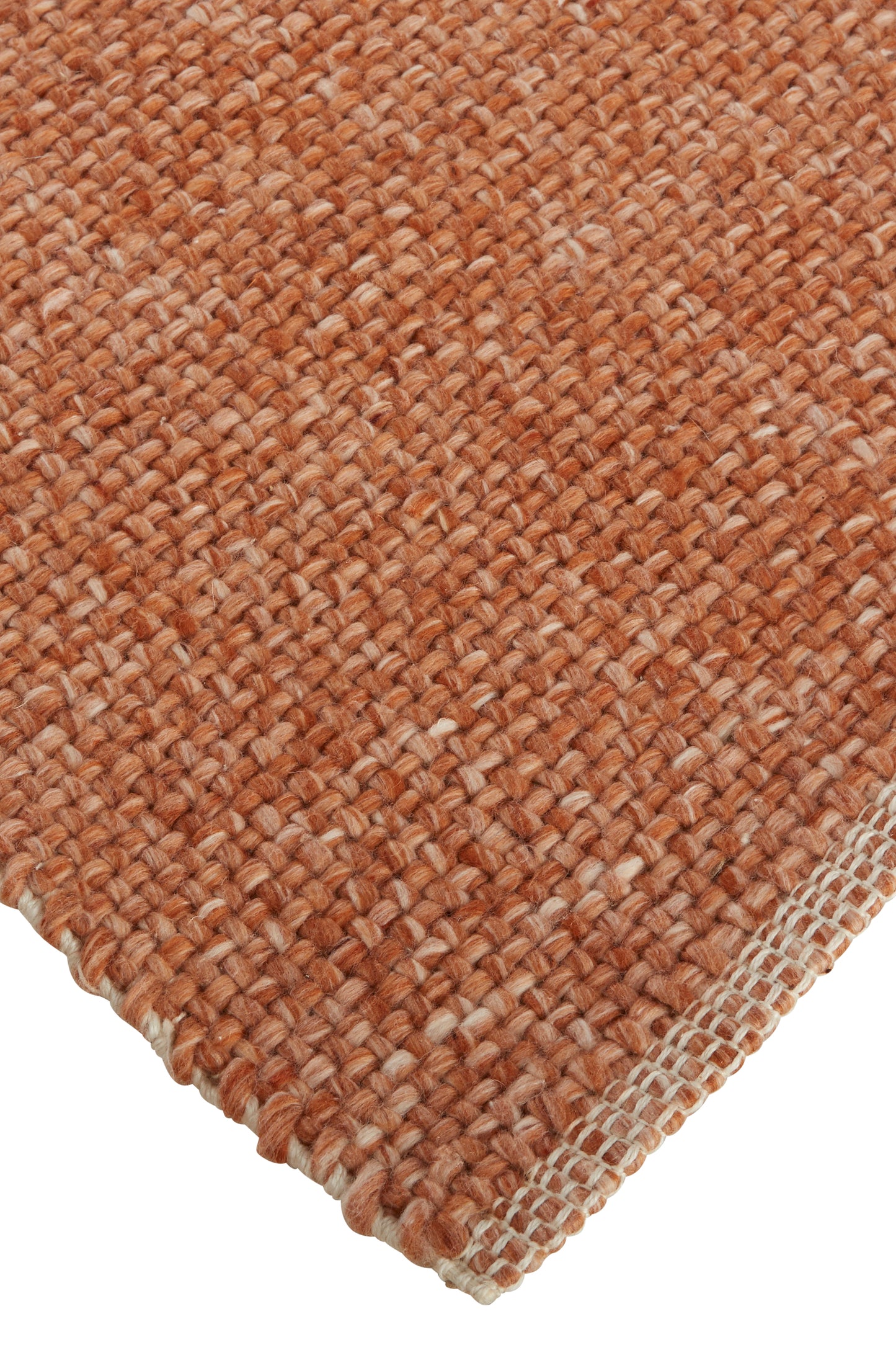 Naples Transitional/Casual/Nautical & Coastal Solid/Stripes Orange - Feizy Rug