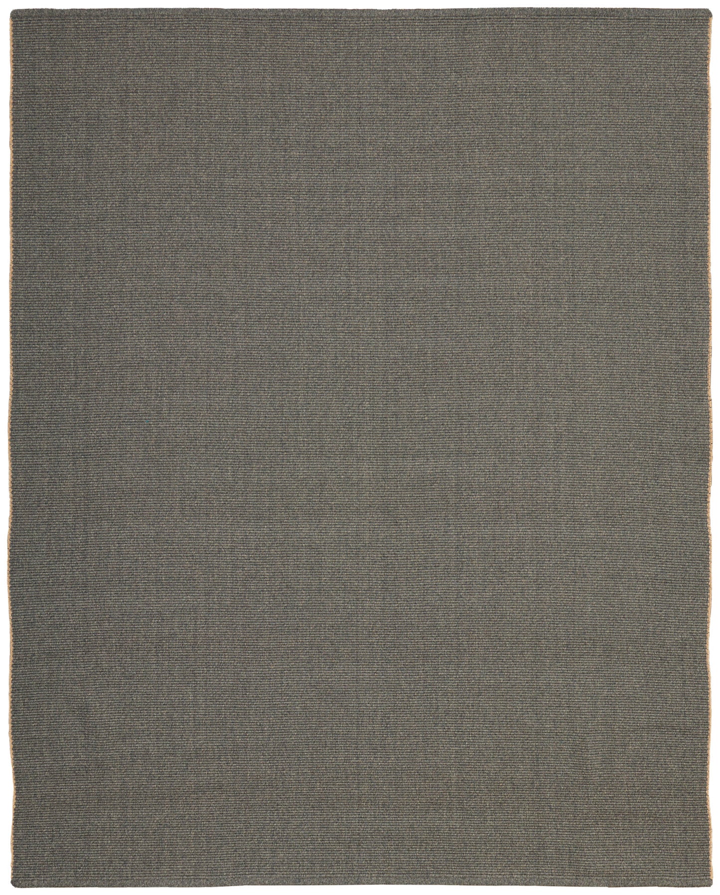 Theo Modern/Casual Solid Green/Tan - Feizy Rug