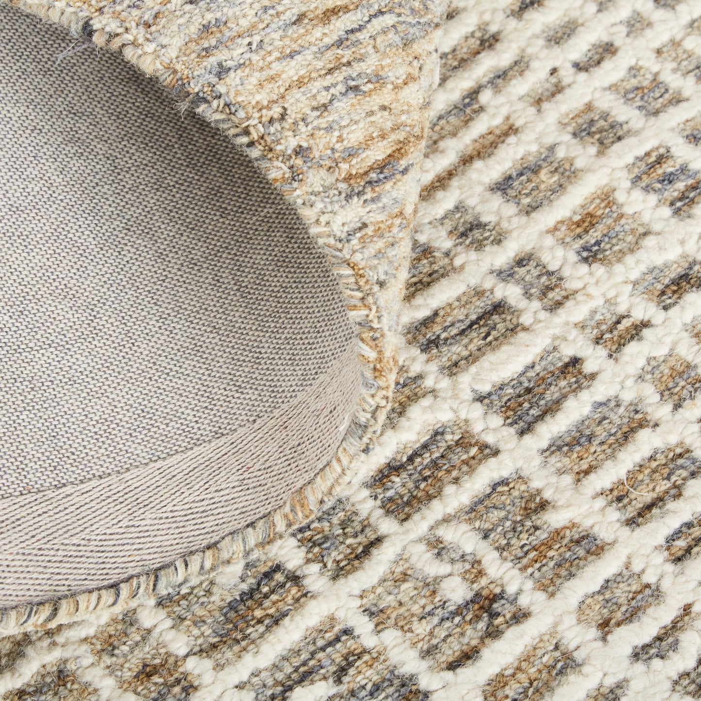 Maddox Transitional/Casual Abstract Tan/Ivory - Feizy Rug