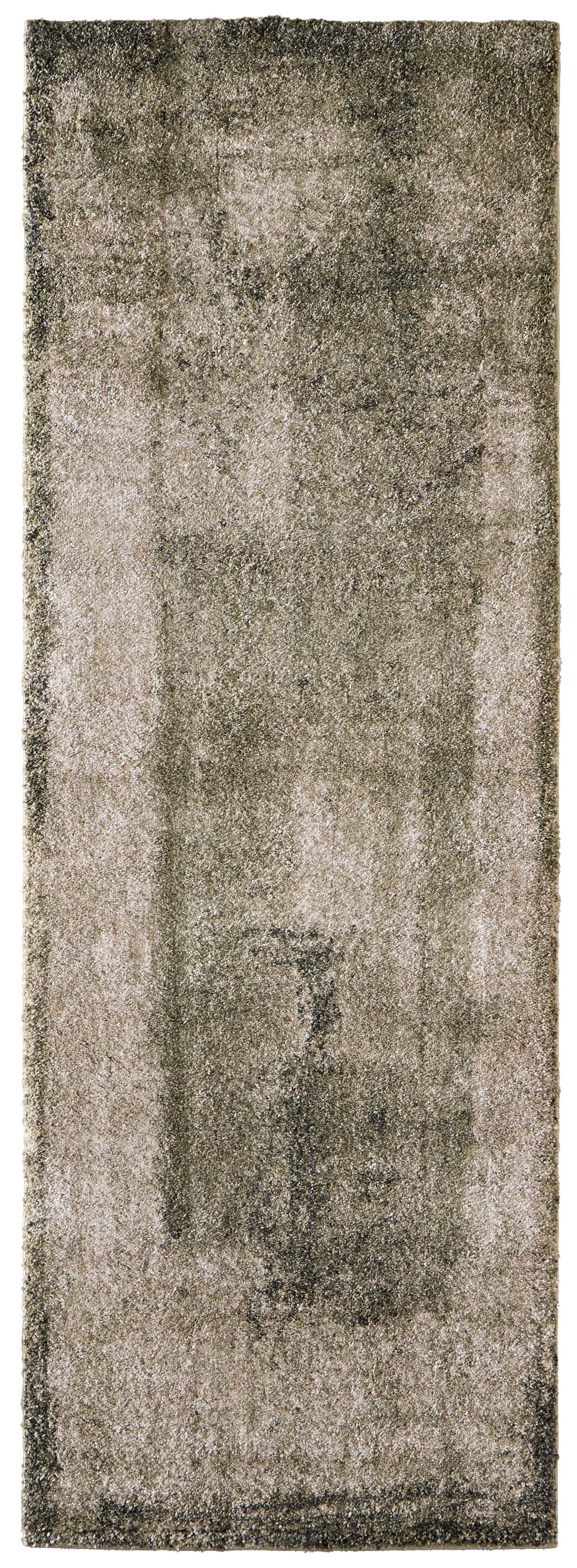 Skyview Modern/Industrial/Casual Green/Tan Runner  Feizy Rugs Small Parcel,Feizy Rugs,Skyview,Green/Tan,2'6" x 7'3",Runner,Polypropylene,Modern/Industrial/Casual,Turkey