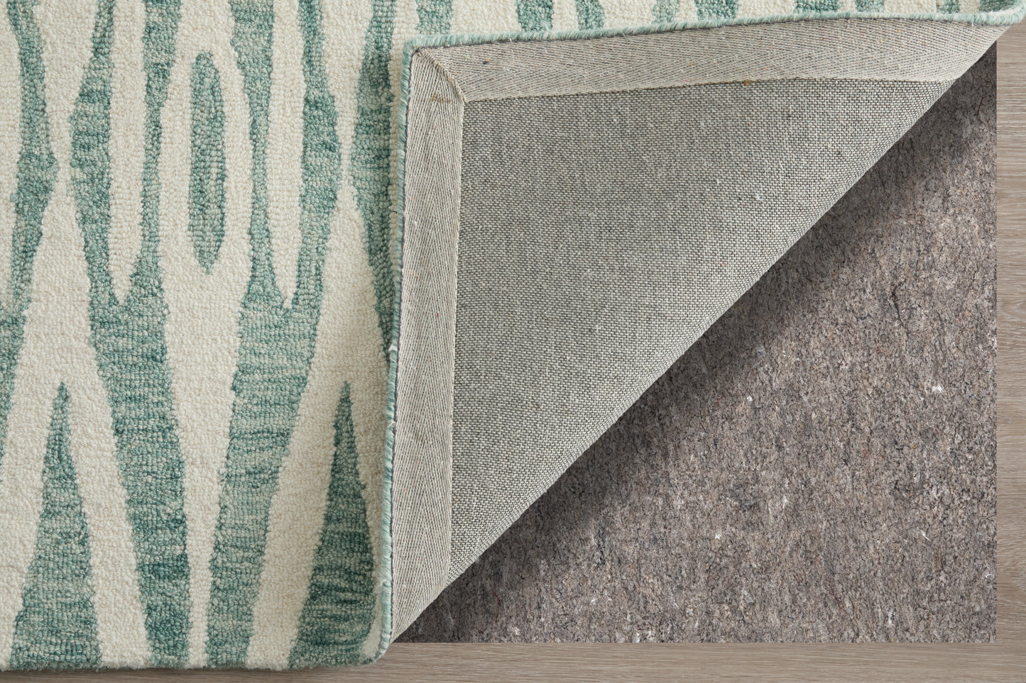 Wallace Modern/Bohemian & Eclectic/Global Chevron/Geometric Blue/White - Feizy Rug