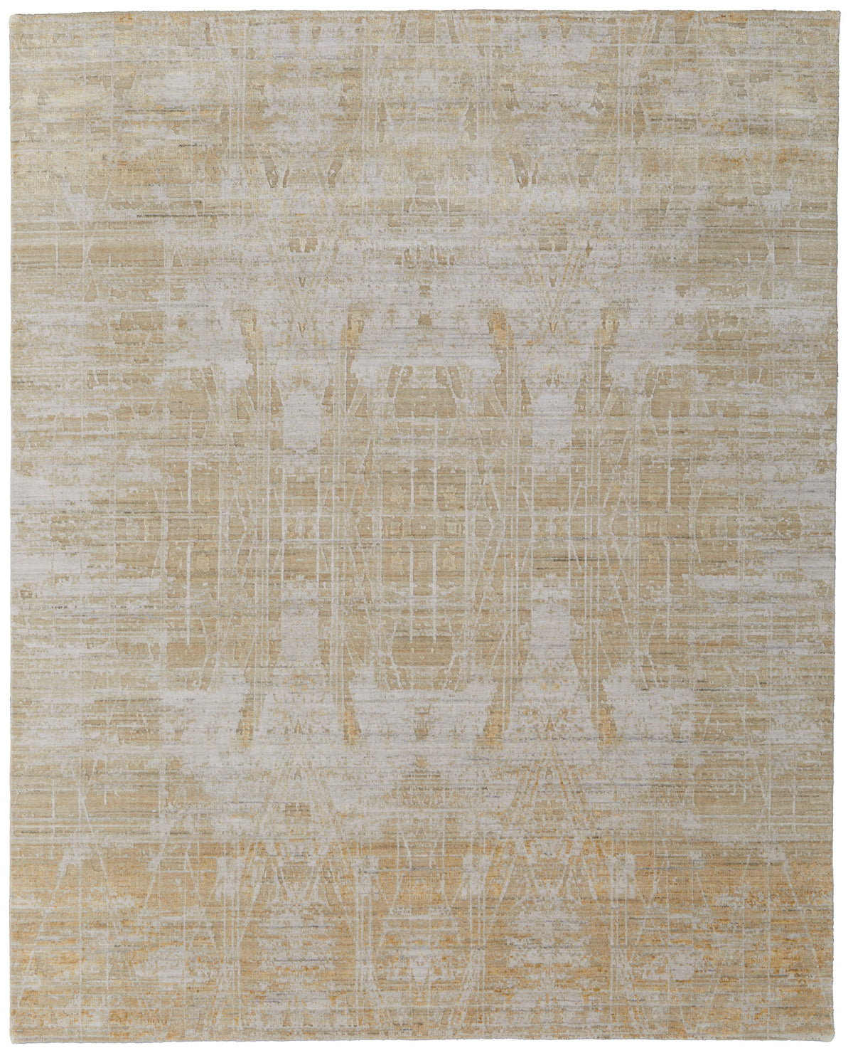 Eastfield Modern Abstract Yellow/Ivory/Gold 69FP - Feizy Rug