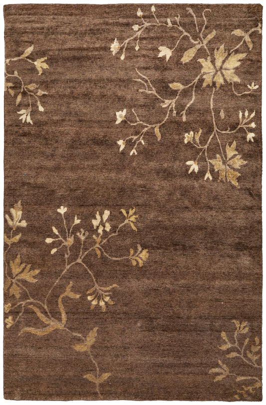 Cordonnet Transitional/Casual Floral & Botanical Green/Gold - Feizy Rug
