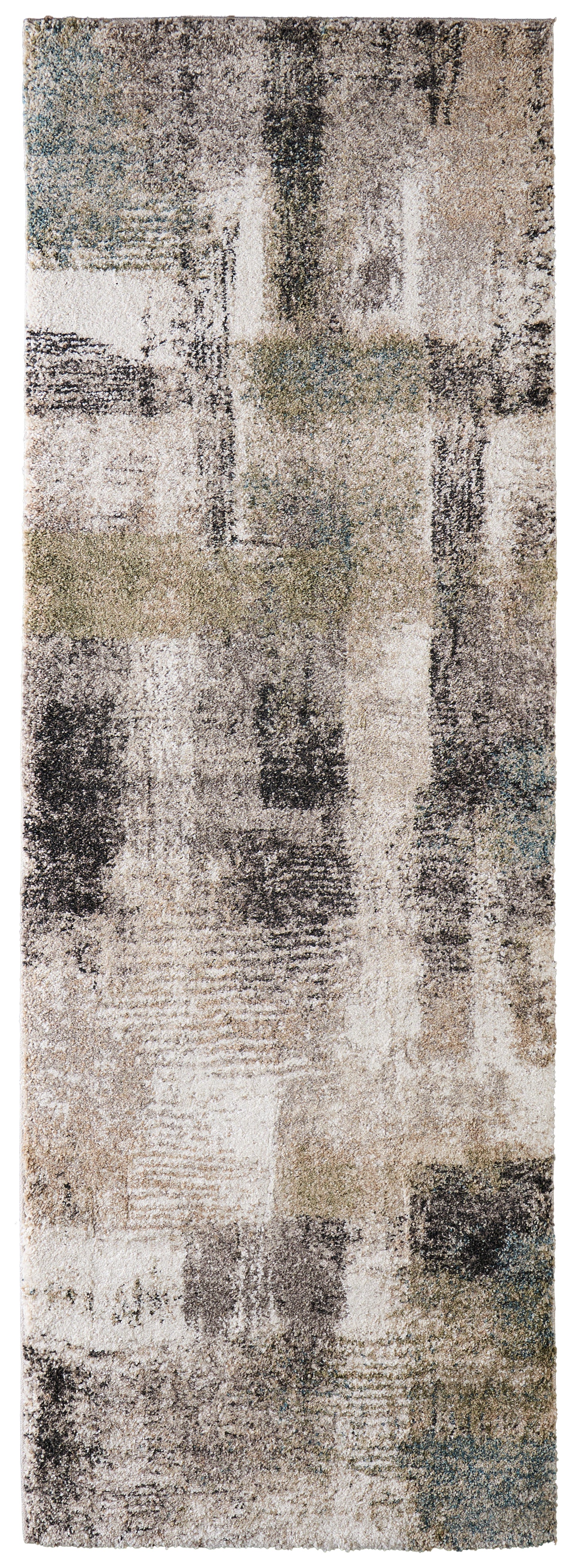 Skyview Modern/Industrial/Casual Gray/Taupe/Ivory Runner  Feizy Rugs Small Parcel,Feizy Rugs,Skyview,Gray/Taupe/Ivory,2'6" x 7'3",Runner,Polypropylene,Modern/Industrial/Casual,Turkey