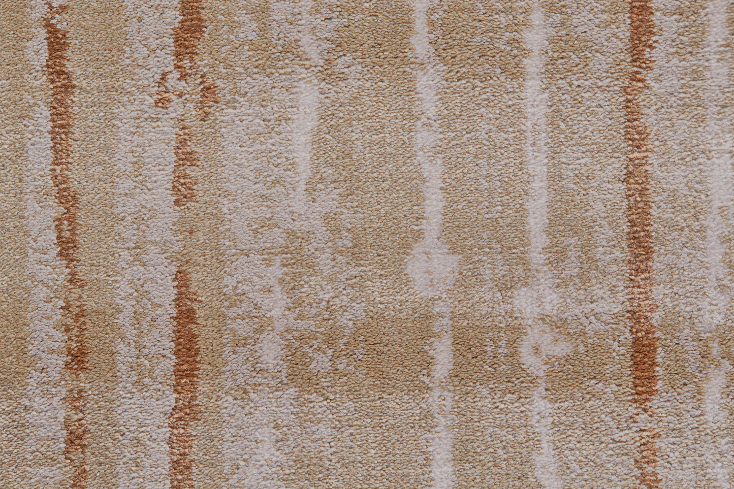 Cannes Transitional/Scandinavian Stripes Tan/Gray/Brown - Feizy Rug