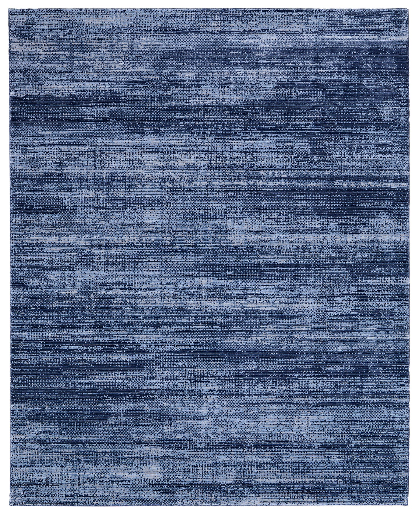 Deja Modern/Casual Solid Blue/Silver - Feizy Rug