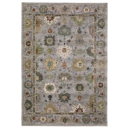 ELIANA ELI03 Blue Rug - ORIENTAL WEAVERS