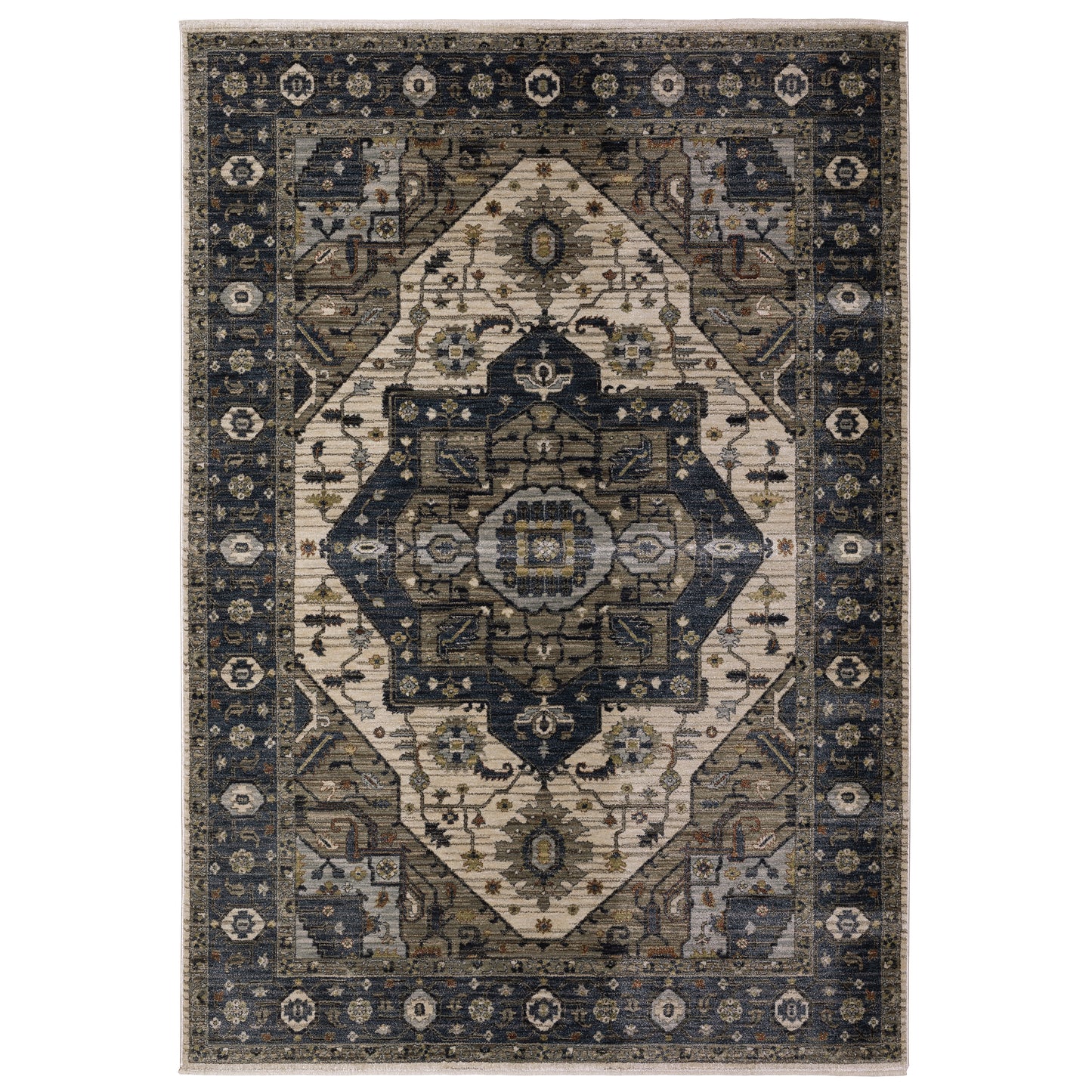 ELIANA ELI05 Blue Rug - ORIENTAL WEAVERS