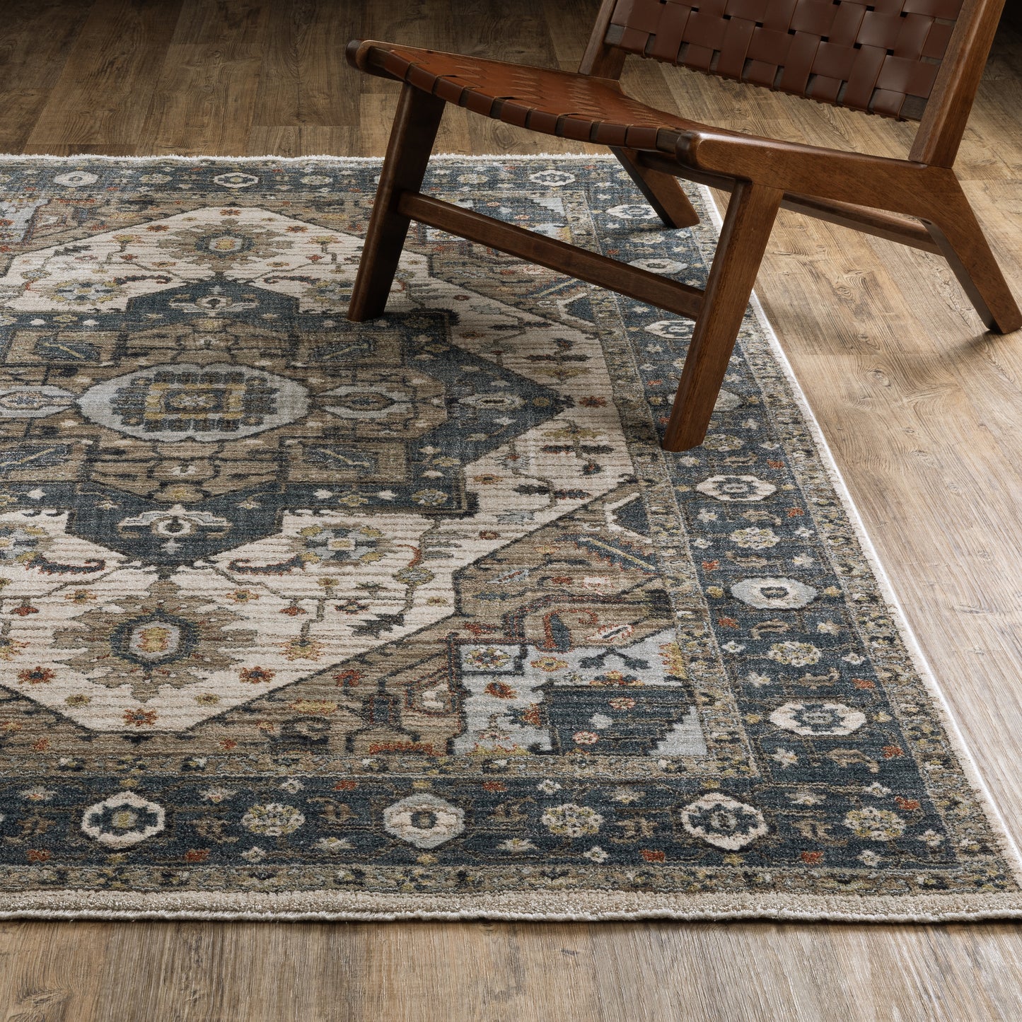 ELIANA ELI05 Blue Rug - ORIENTAL WEAVERS