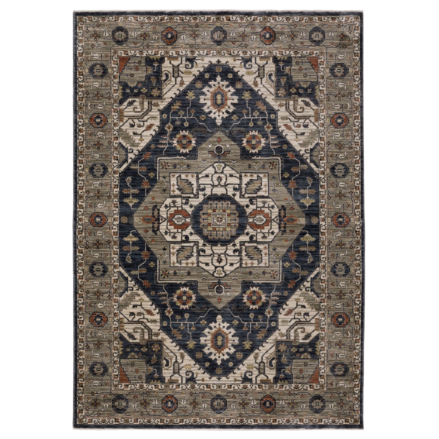 ELIANA ELI07 Brown Rug - ORIENTAL WEAVERS