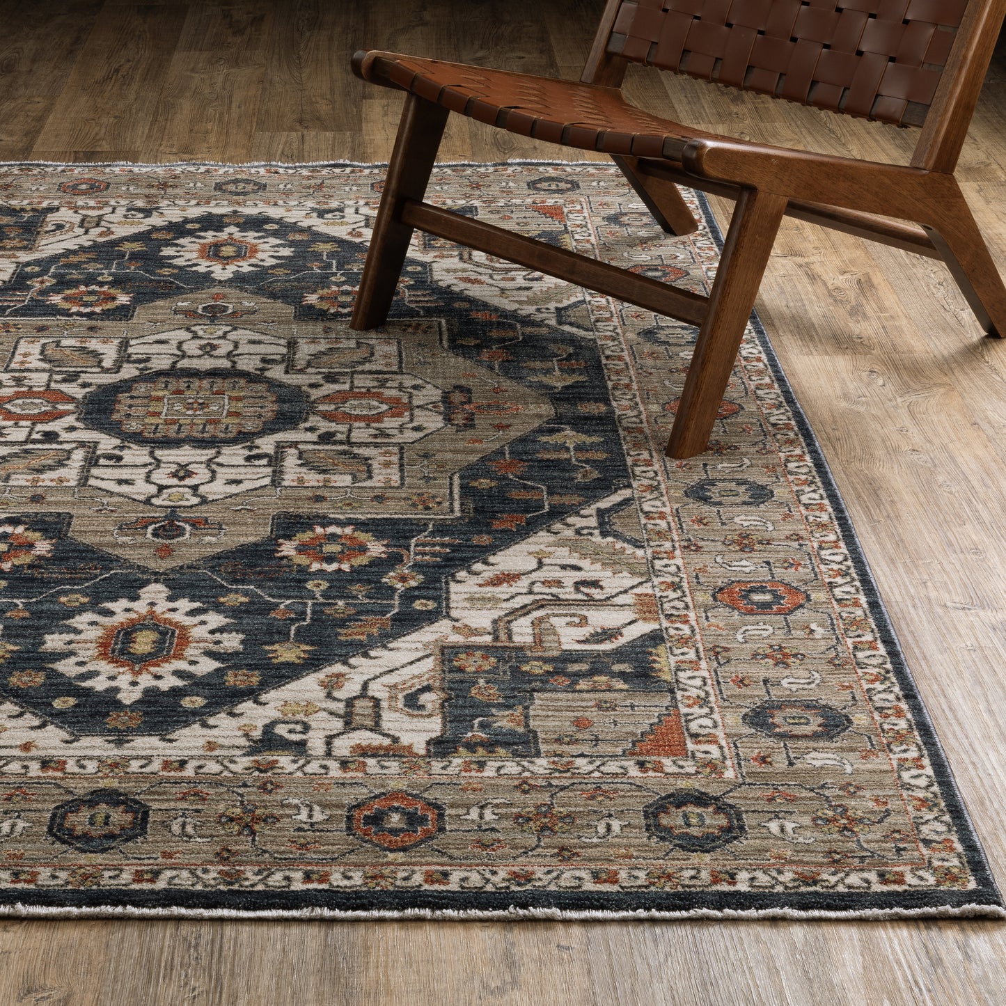 ELIANA ELI07 Brown Rug - ORIENTAL WEAVERS