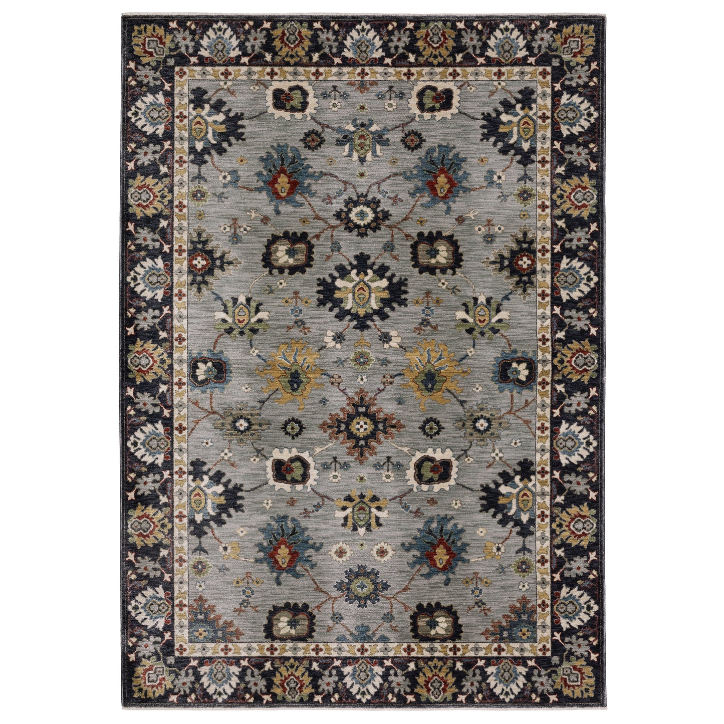 ELIANA ELI08 Blue Rug - ORIENTAL WEAVERS