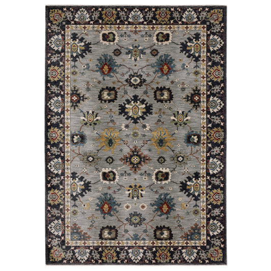 ELIANA ELI08 Blue Rug - ORIENTAL WEAVERS