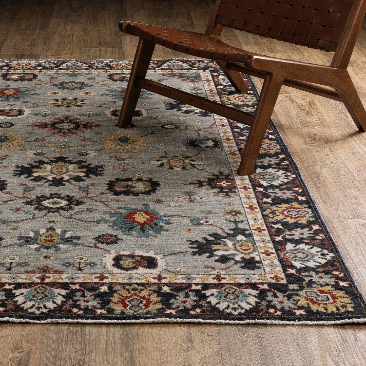 ELIANA ELI08 Blue Rug - ORIENTAL WEAVERS