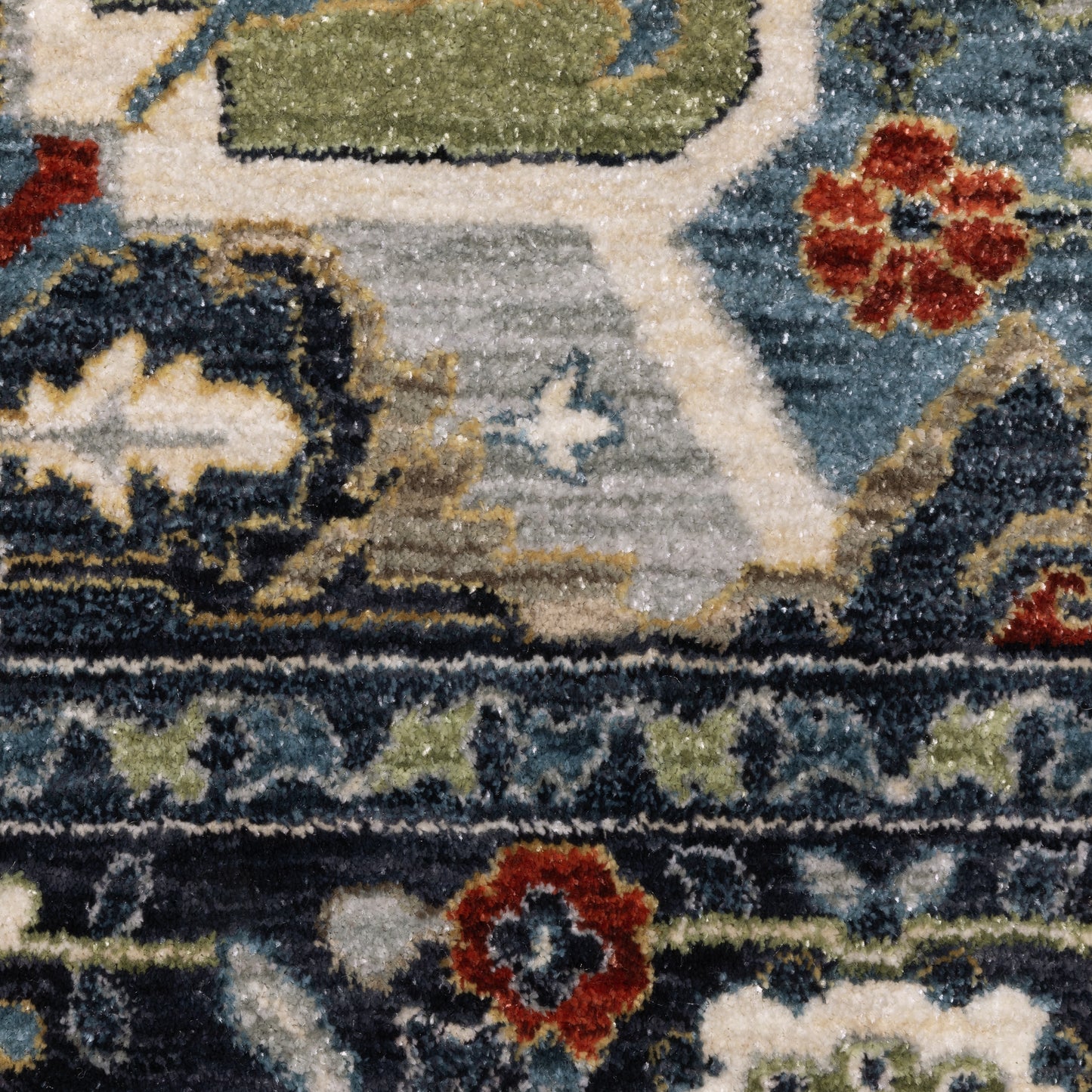 ELIANA ELI09 Blue Rug - ORIENTAL WEAVERS