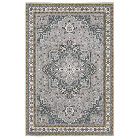 ELLINGTON ELL02 Blue Rug - ORIENTAL WEAVERS
