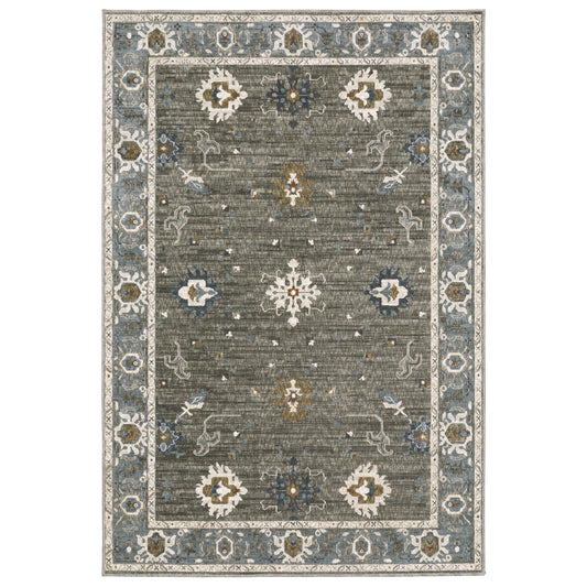 ELLINGTON ELL09 Grey Rug - ORIENTAL WEAVERS
