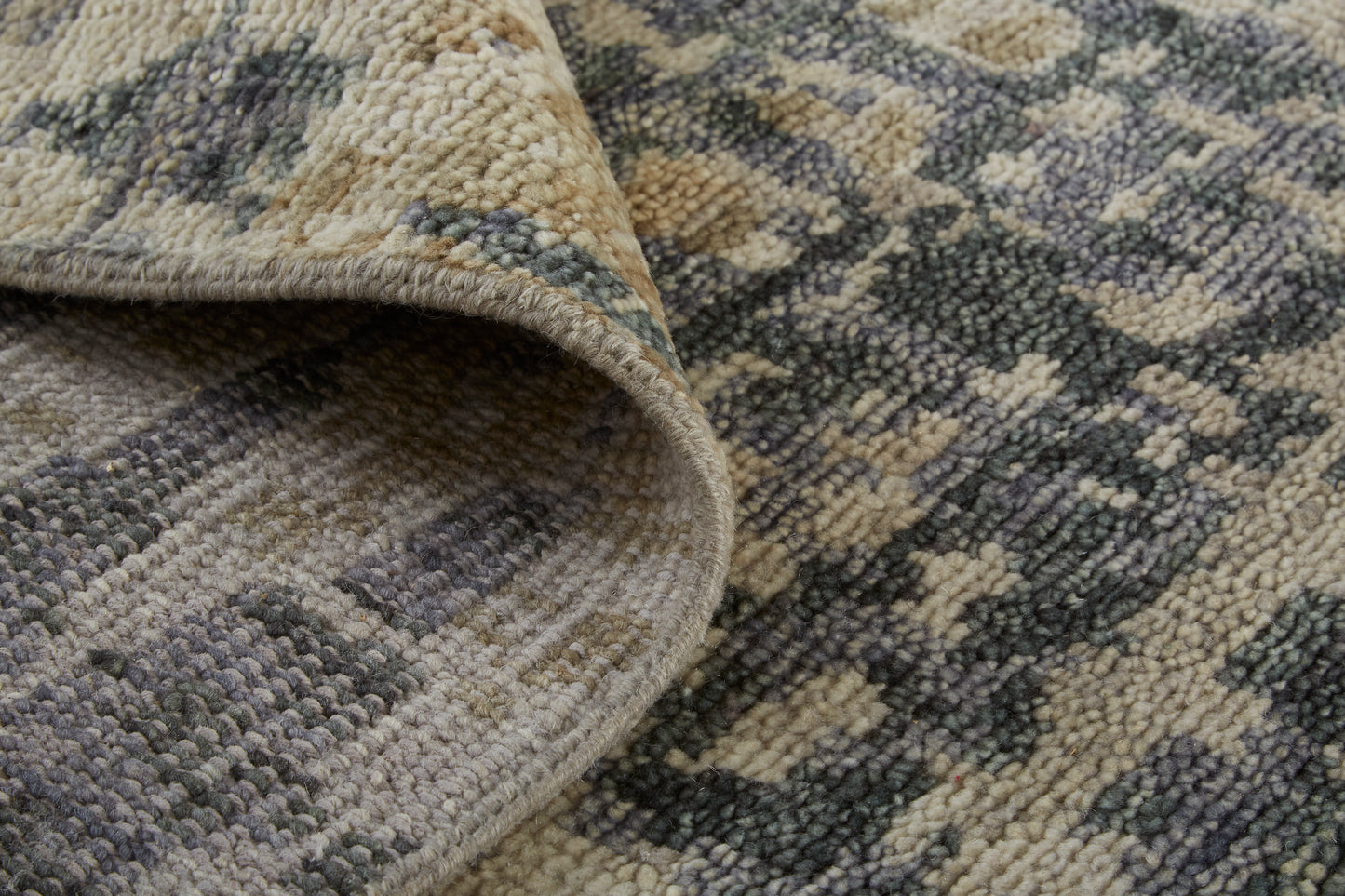 Palomar Transitional/Casual/Farmhouse Abstract/Geometric/Diamond Tan/Taupe - Feizy Rug
