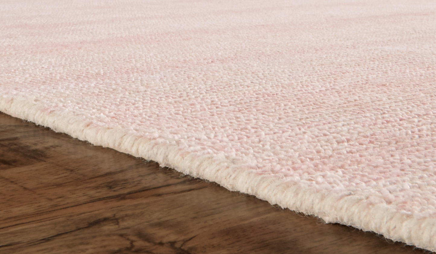 Burke Modern/Casual/Global Abstract/Solid Pink/Tan - Feizy Rug