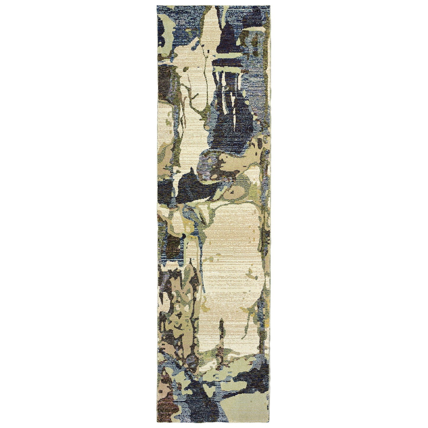 EVOLUTION 8027A Blue Rug - ORIENTAL WEAVERS