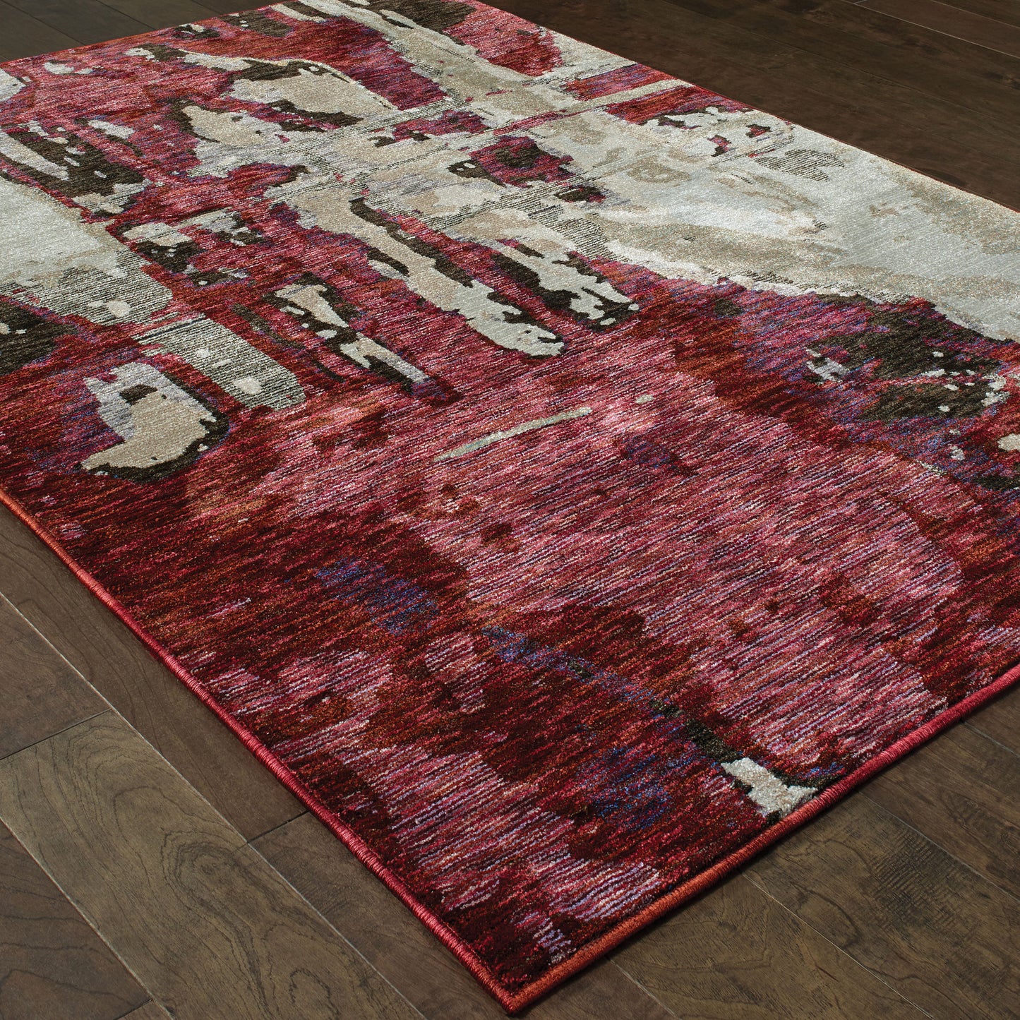 EVOLUTION 8028B Red Rug - ORIENTAL WEAVERS