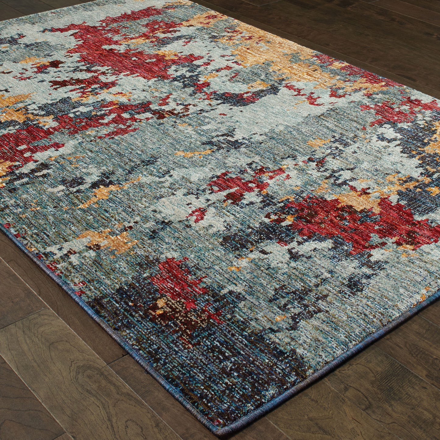 EVOLUTION 8036C Blue Rug - ORIENTAL WEAVERS