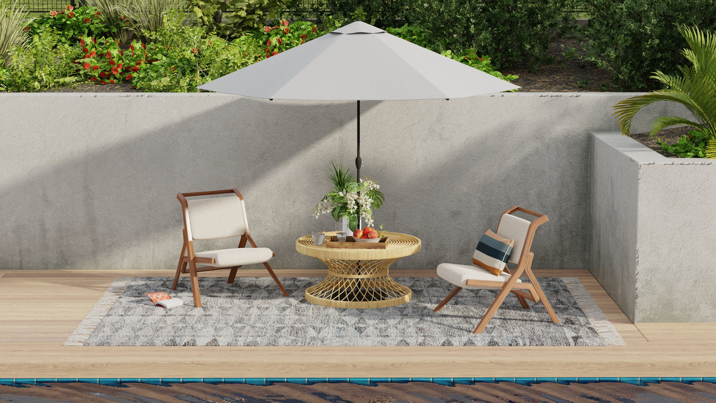 Beckett Transitional/Rustic/Bohemian & Eclectic Moroccan/Geometric Gray/Silver/Ivory - Feizy Rug