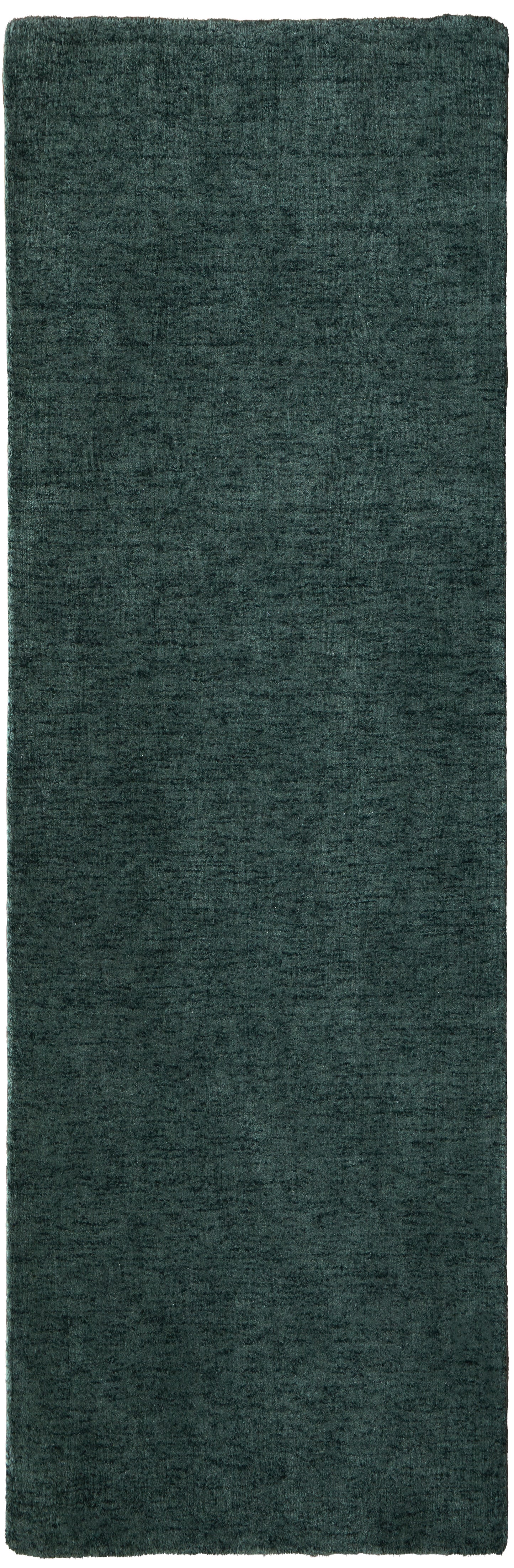 Luna Modern/Casual Solid Green - Feizy Rug