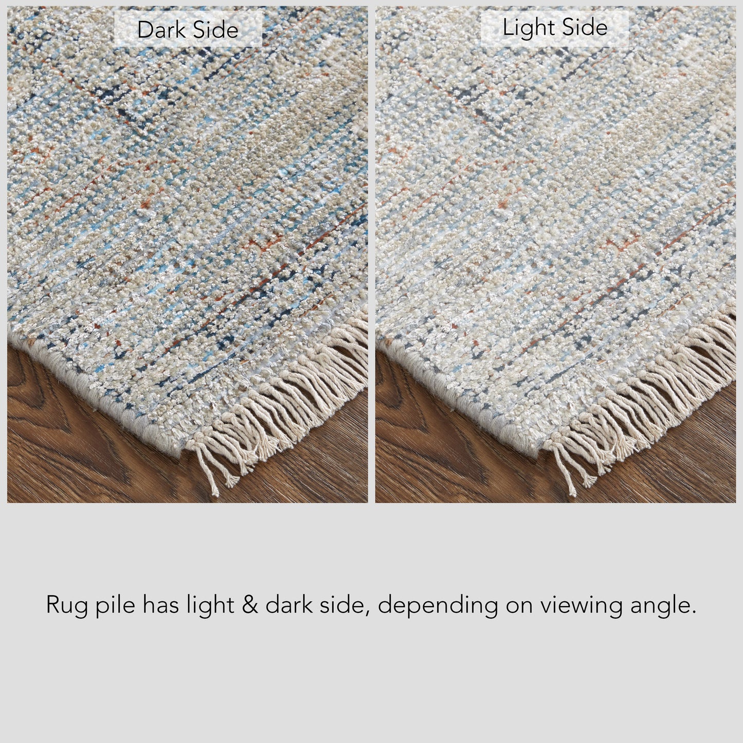 Caldwell Transitional/Vintage/Bohemian & Eclectic Blue/Gray/Taupe Area Rug