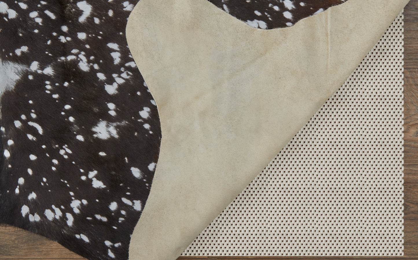 Ellyse Transitional/Cabin & Lodge Animal Print Silver/Brown - Feizy Rug