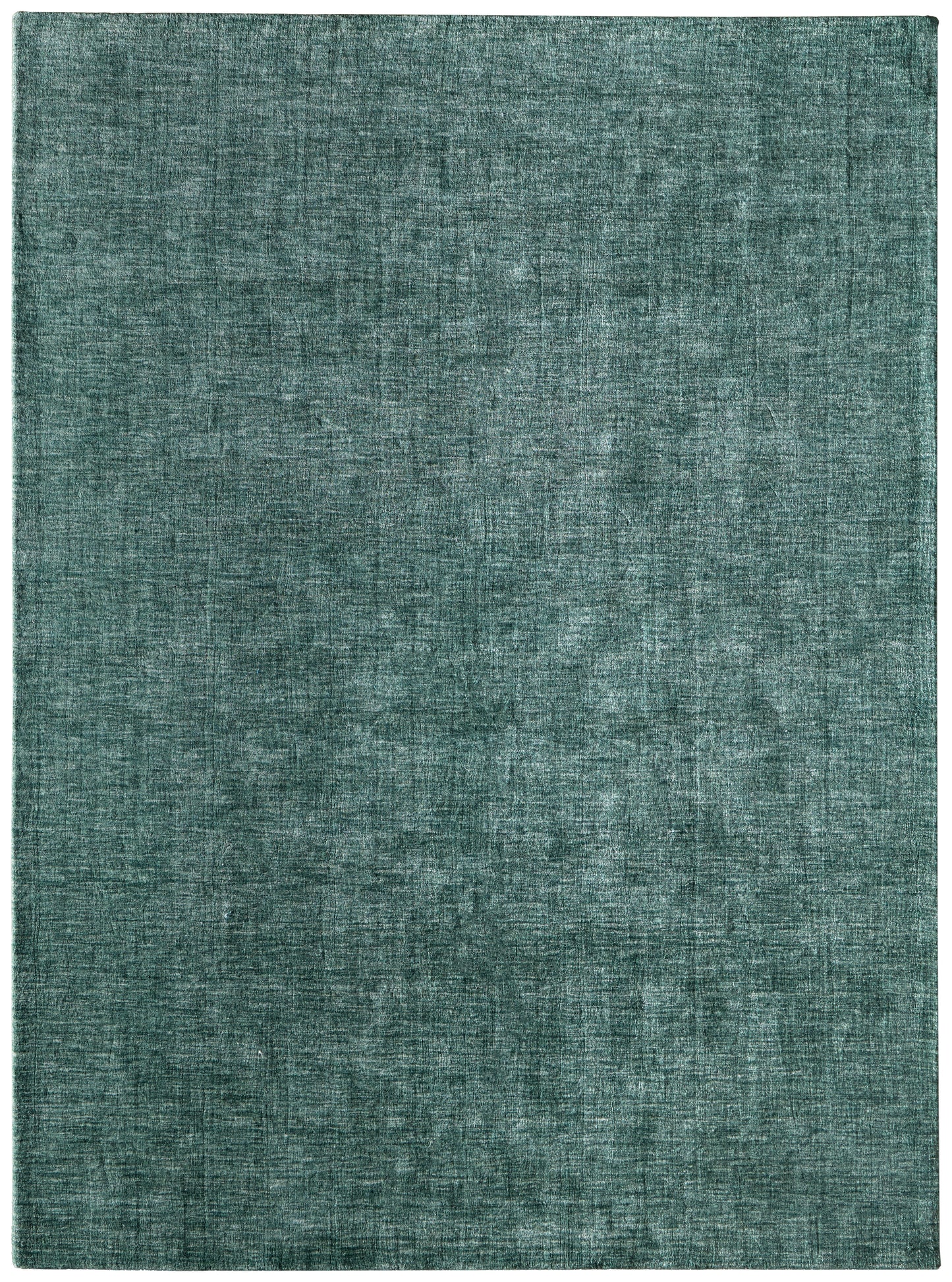 Luna Modern/Casual Green/White Accent Rug