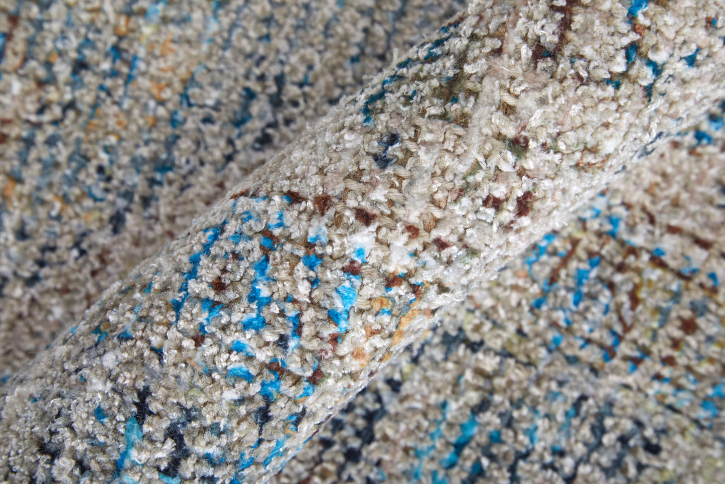 Caldwell Transitional/Bohemian & Eclectic/Vintage Blue/Gray/Tan Area Rug