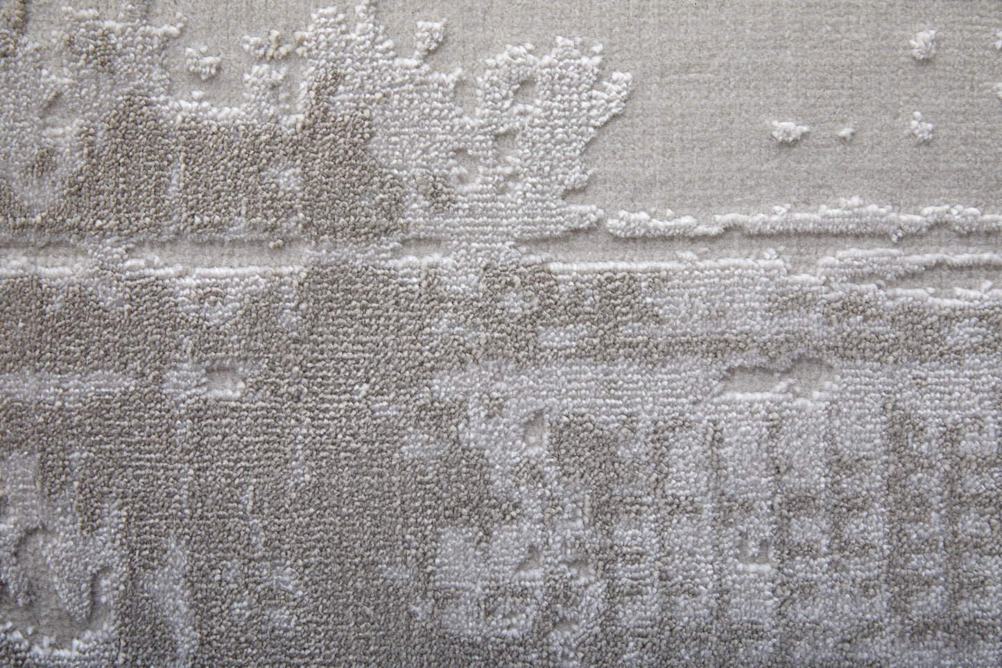 Prasad Modern/Luxury & Glam Ivory/Taupe/Silver Area Rug