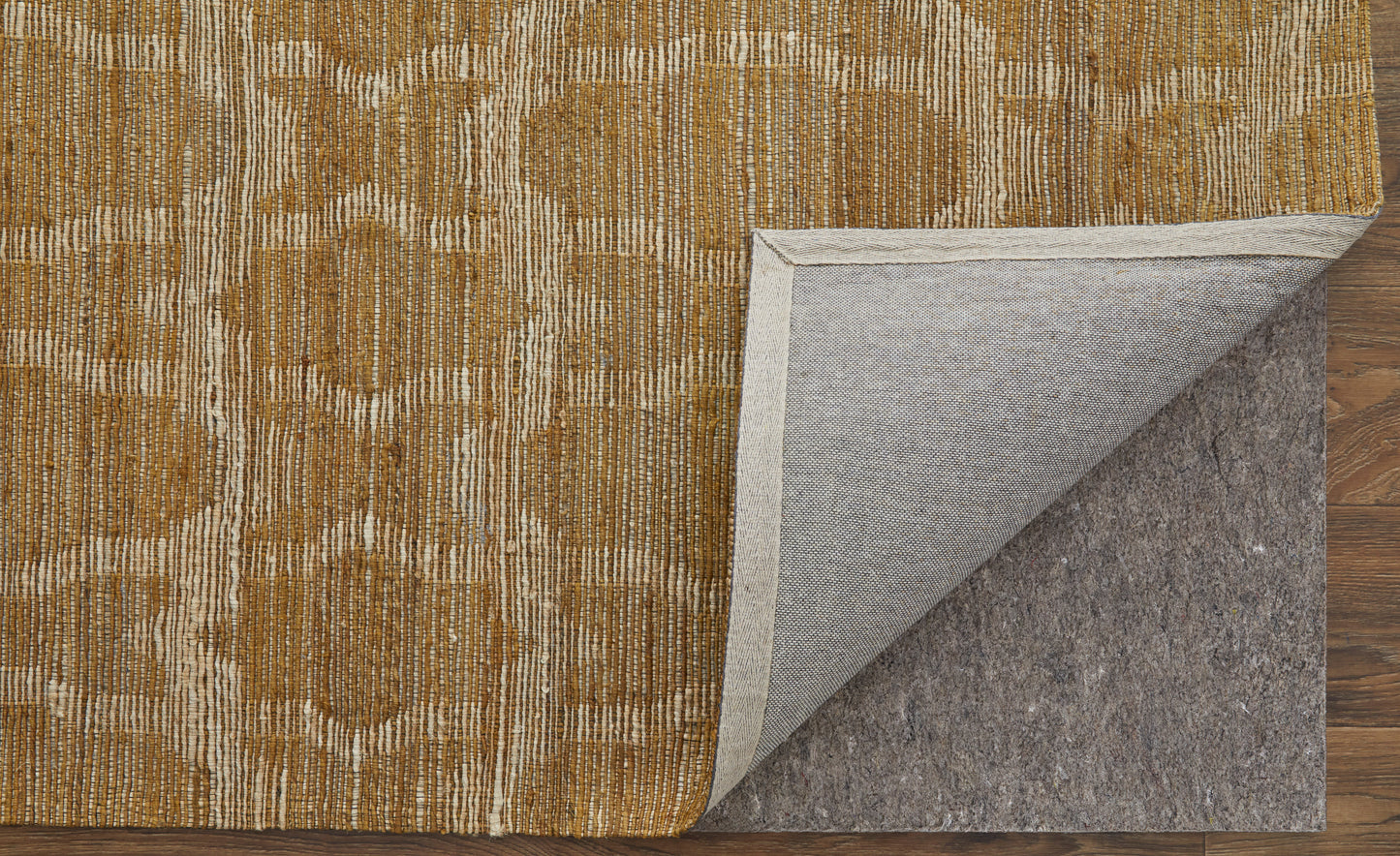 Lilliana Transitional/Bohemian & Eclectic/Casual Geometric/Ikat/Damask Tan/Ivory/Gold - Feizy Rug