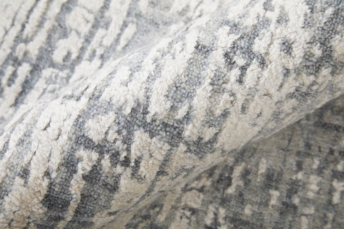 Eastfield Modern/Casual Abstract/Distressed Gray 69A1 - Feizy Rug